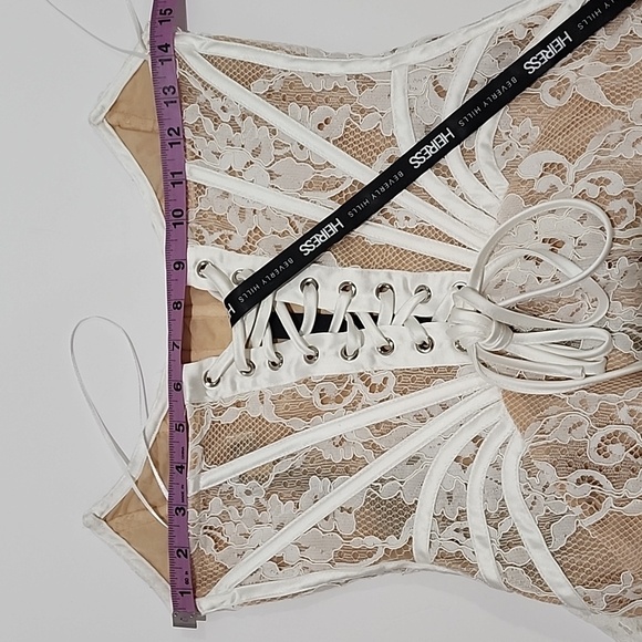 Heiress Beverly Hills Corset Draped Mini Dress - Picture 8 of 11